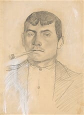 Sedliak s cigarou