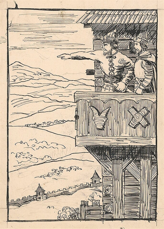 Ilustrácia k rozprávke