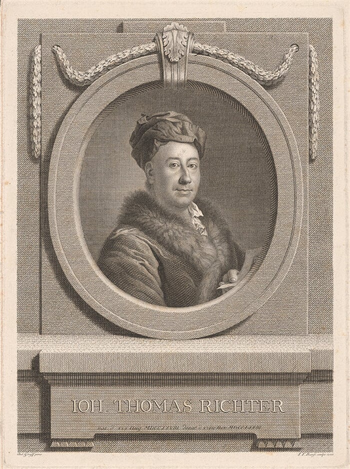 Portrét Johanna Thomasa Richtera