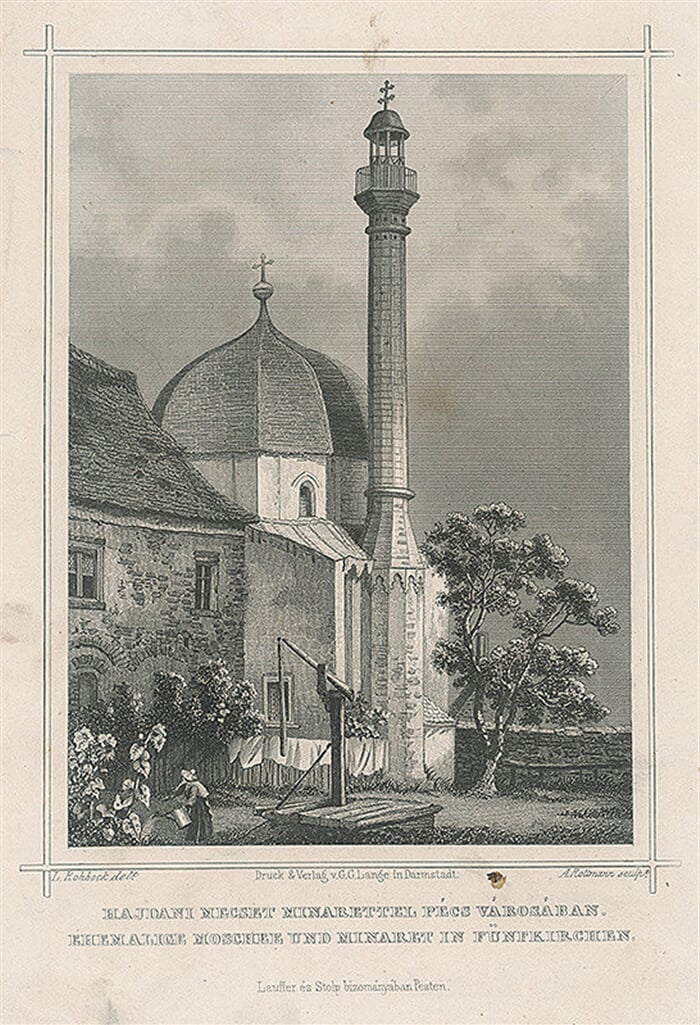 Mešita a Minaret v Päťkostolišti