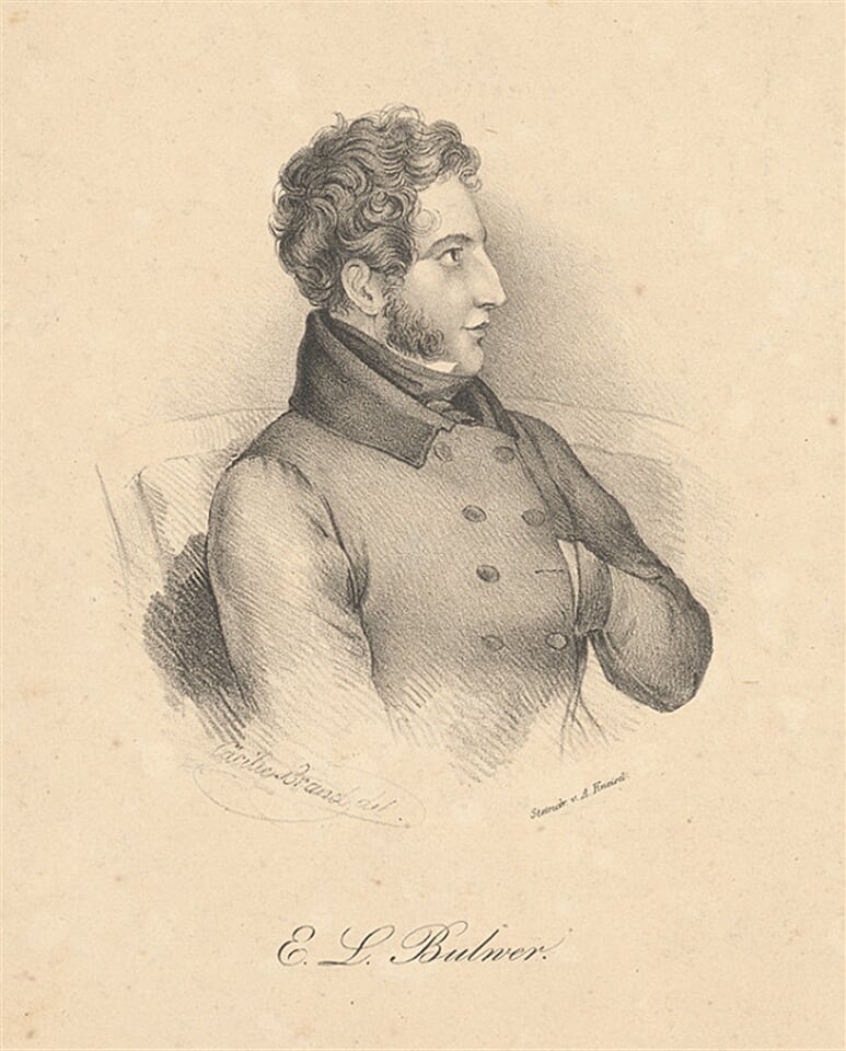 Portrét Eduarda Bulwer-Lyttona