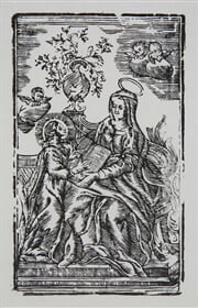 Sv. Anna vyučuje Pannu Máriu