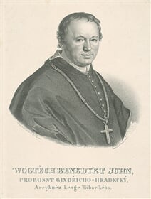 Podobizeň Vojtěcha Benedikta Juhna, jindřichohradecký prepošt