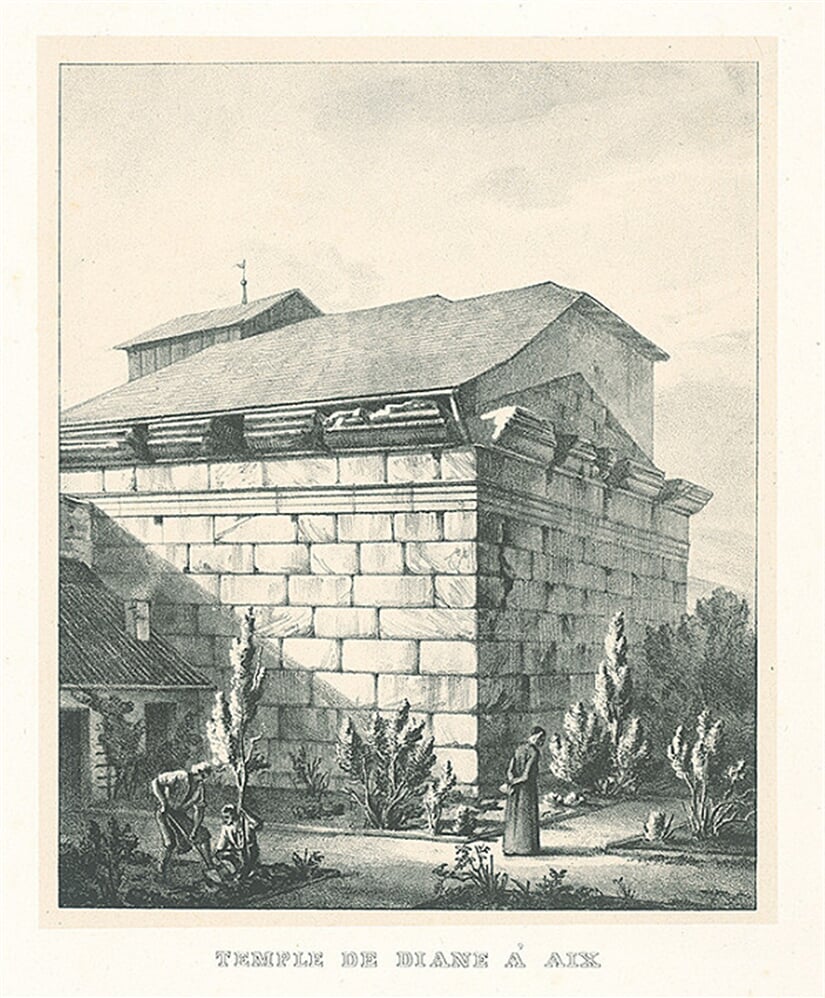 Dianin chrám v Aix