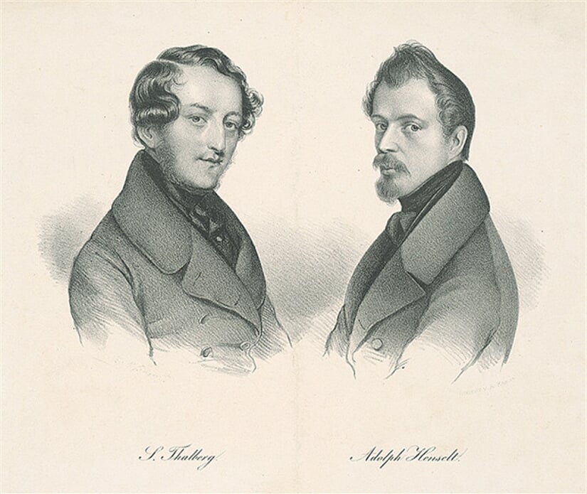 S.Thalberg a Adolph Henselt 