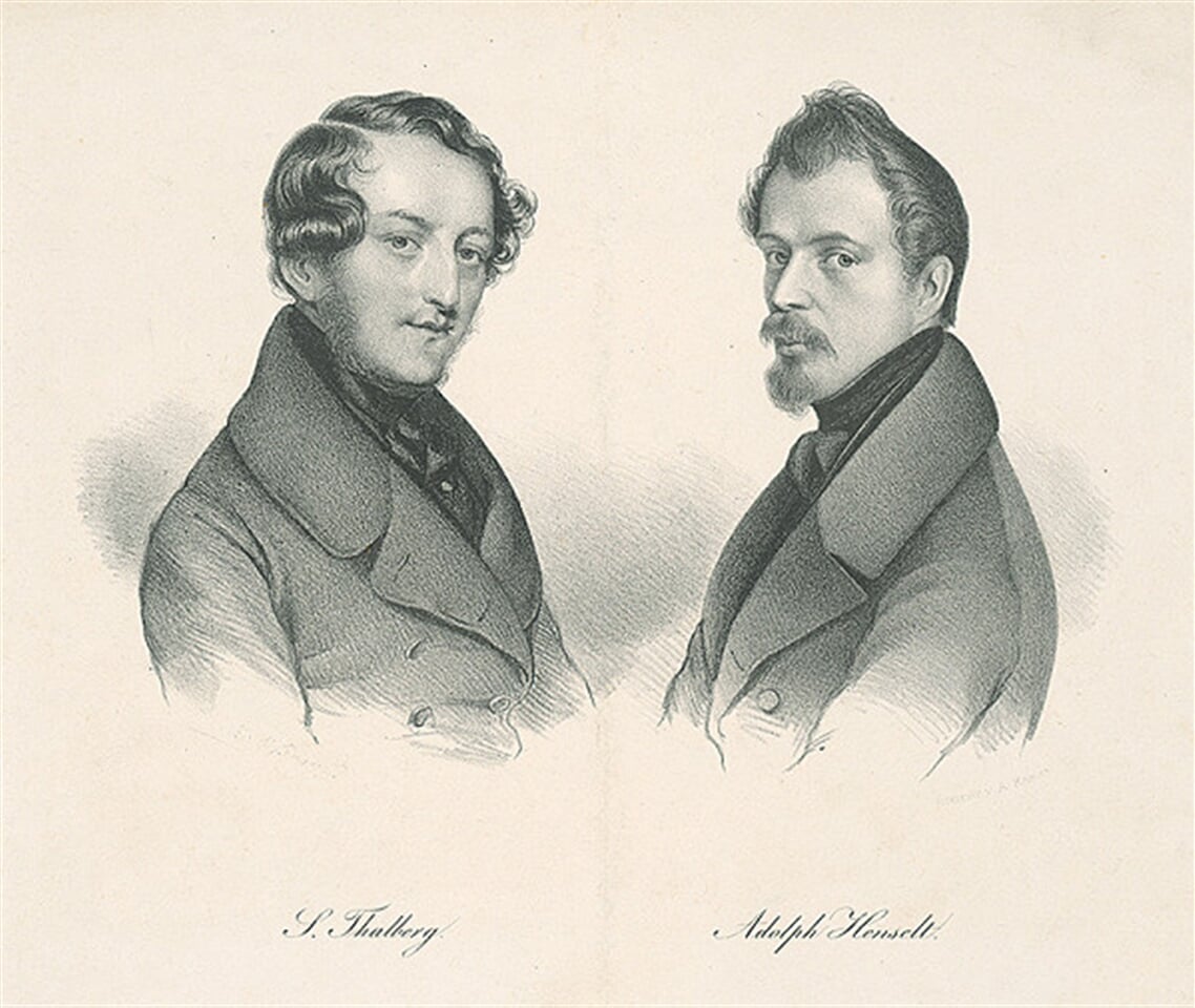 S.Thalberg a Adolph Henselt 
