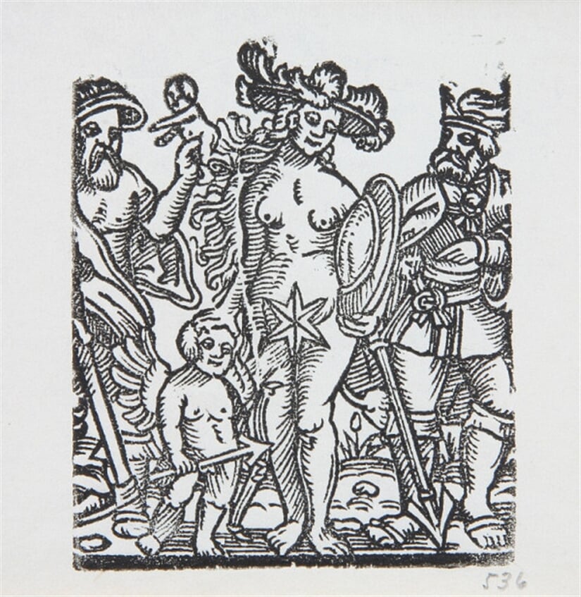 Venuša - Ilustrácia kalendára
