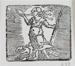 Alegória Venuše - Ilustrácia kalendára