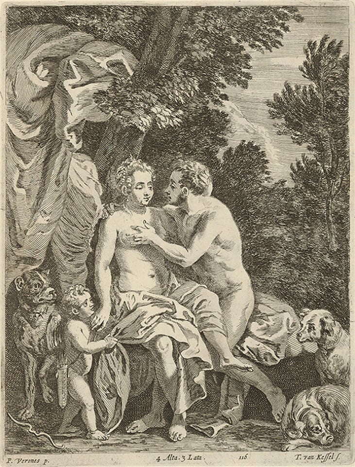 Venuša a Adonis 