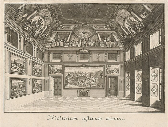 Triclinium aestivum minus 