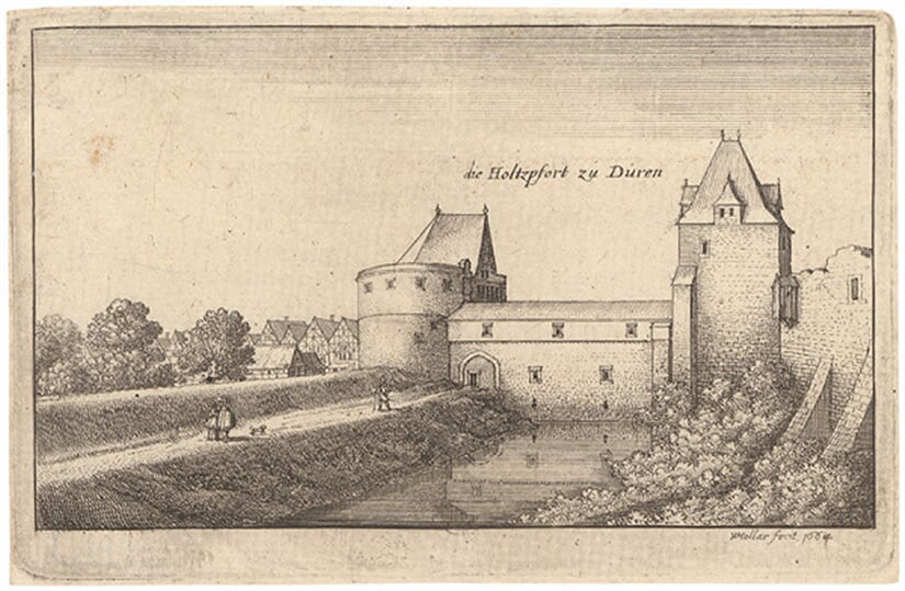 Časť opevnenia v Dürene