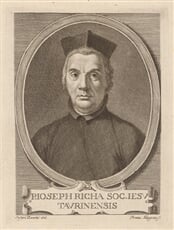 Portrét P. Joseph Richa Taurinensis S. J.