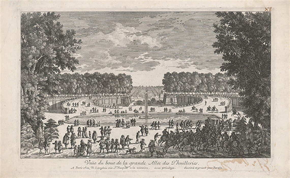 Promenáda v Tuileries