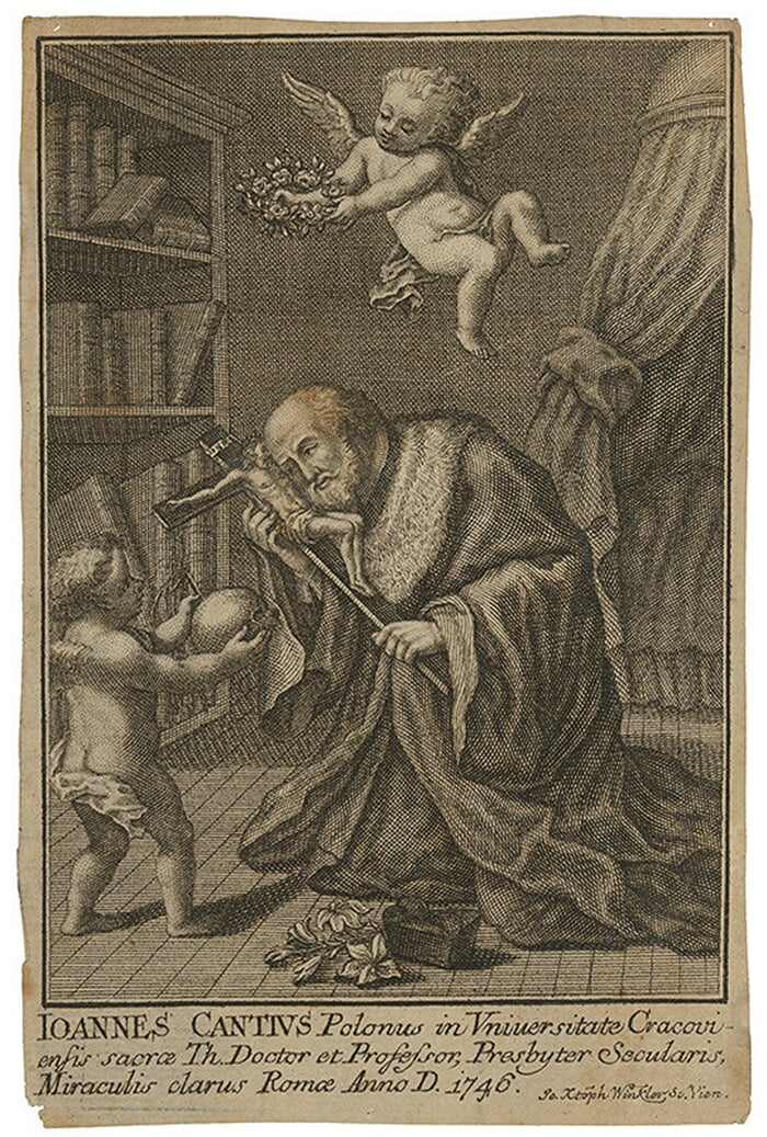 Ioannes Cantius Polonus in Universitate Cracovi