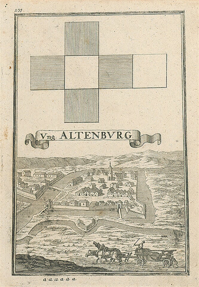 Altenburg- Z cyklu mestských pohľadníc a plánov
