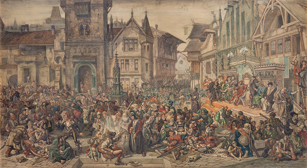 Novokřtěnci v Münsteru