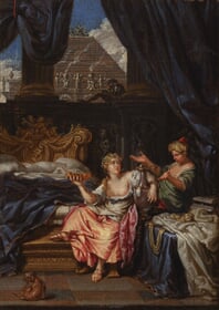 Artemisia pije popel svého muže Mausolea