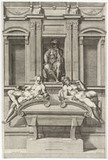 Náhrobek Lorenza di Piero de’ Medici v San Lorenzo ve Florencii