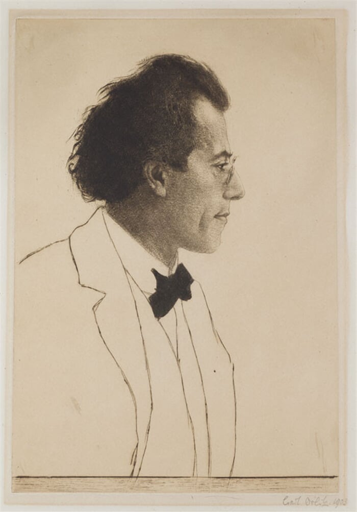 Skladatel a dirigent Gustav Mahler