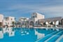 Hotel El Greco Resort - Santorini: fotografie vybavení exteriérů a interiérů ubytování.