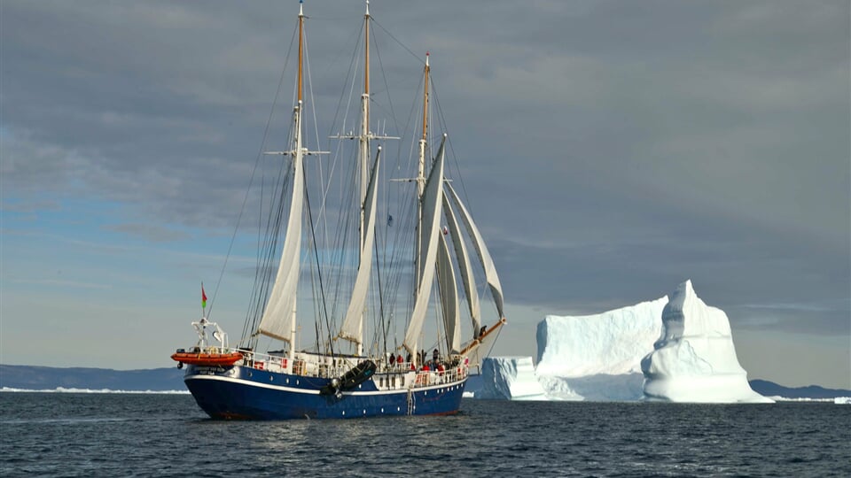 Rembrandt van Rijn under sail, Greenland, August Tarik Checkchak