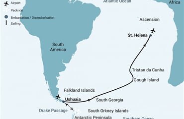 Atlantic Odyssey, incl. Antarctic Peninsula (m/v Janssonius)