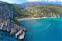 Pláže, Cala Gonone, Sardinie