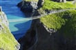 Severní Irsko - lanový most Carrick-A-Rede