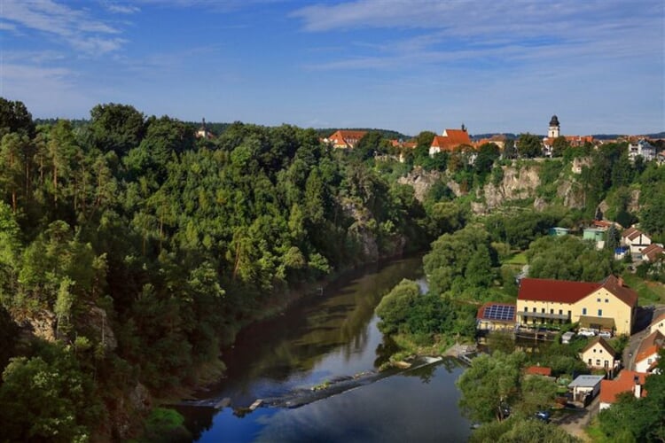 hotel panska bechyne vyhled