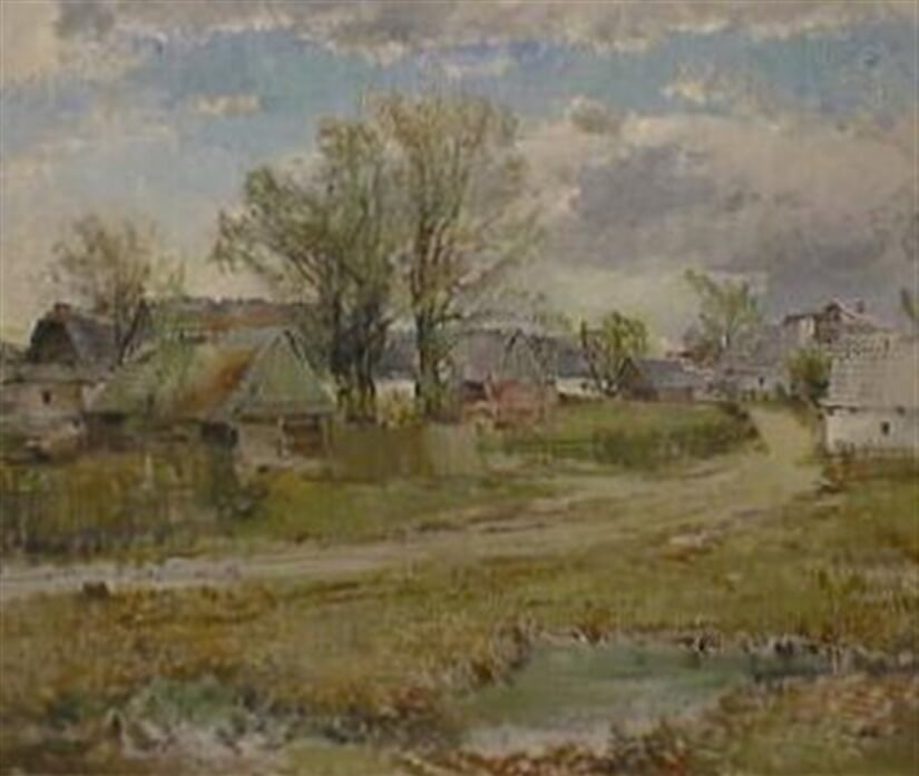 Slavíkovská náves