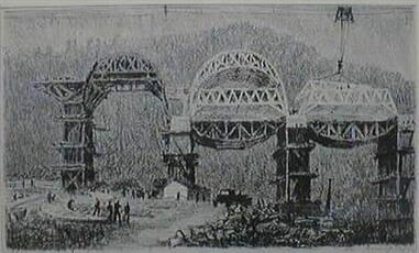 Stavba viaduktu