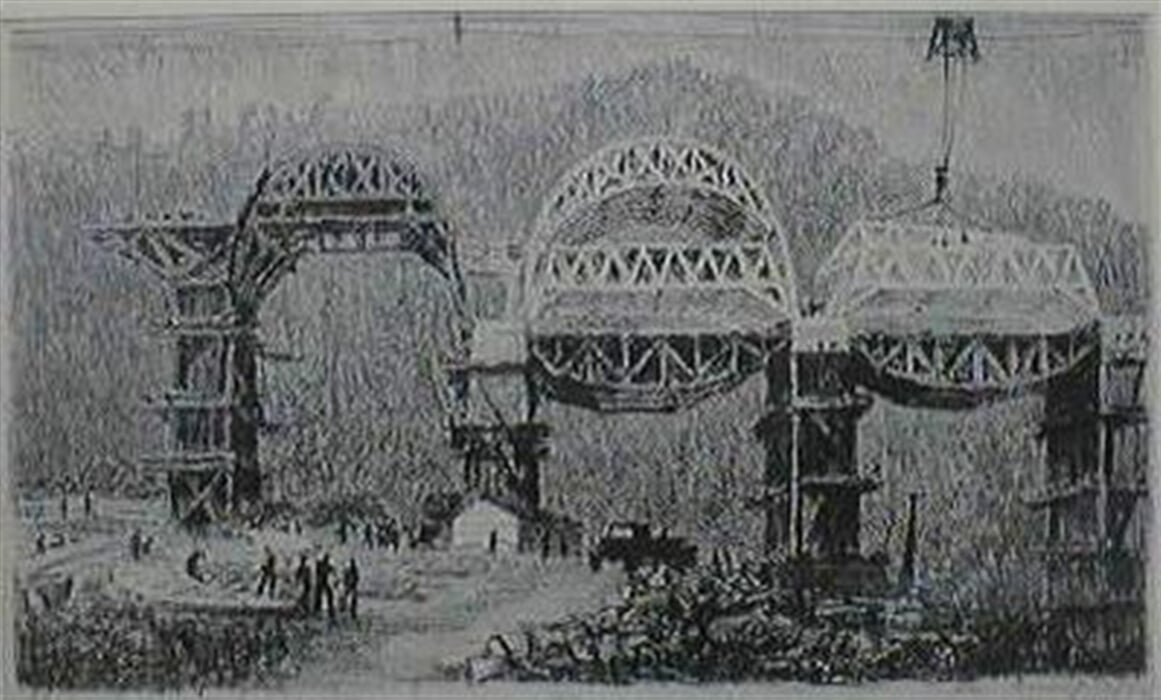 Stavba viaduktu