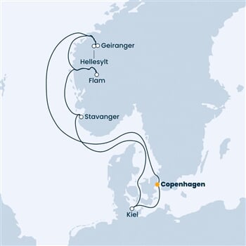 Trasa plavby CFI-CPH07186