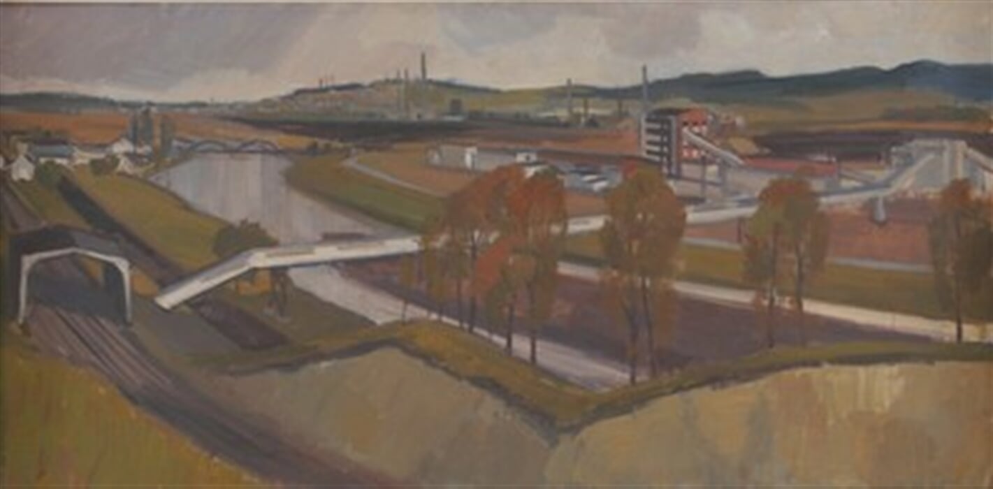 Skica panoramatu Sokolova