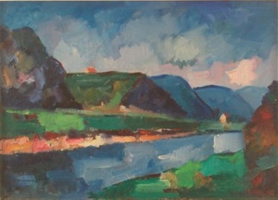 Vltava u Levého Hradce