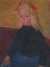 Martinka se žlutými vlasy