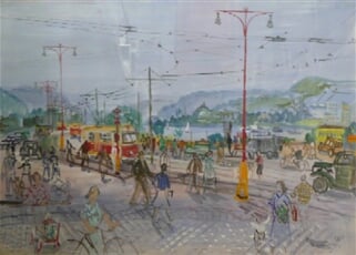 Pražský motiv-Zlíchov