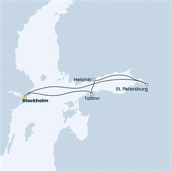 Trasa plavby CFO-STO07031