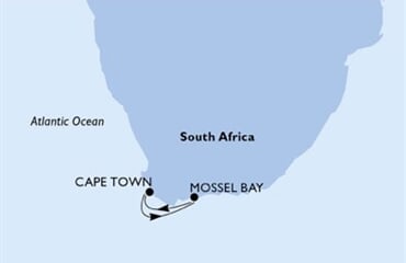 MSC Sinfonia - Jihoafrická r. (Kapské město)