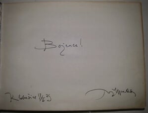 Album pamětních kreseb členů SVUM (133 listů). Písmo/písmo
