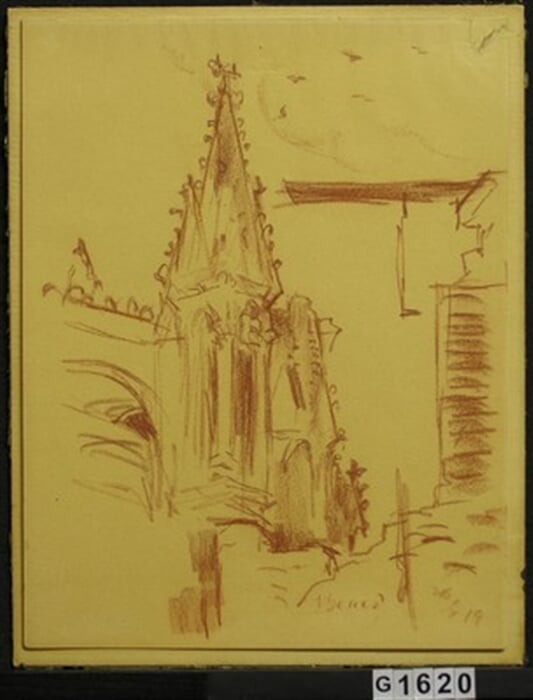 Studie remešské katedrály II.