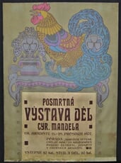 Posmrtná výstava děl. Cyr. Mandela