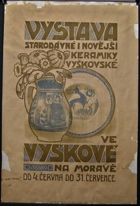 Výstava starodávné i novější keramiky Vyškovské