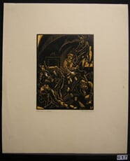 Hráči a čert - z cyklu Strašidla