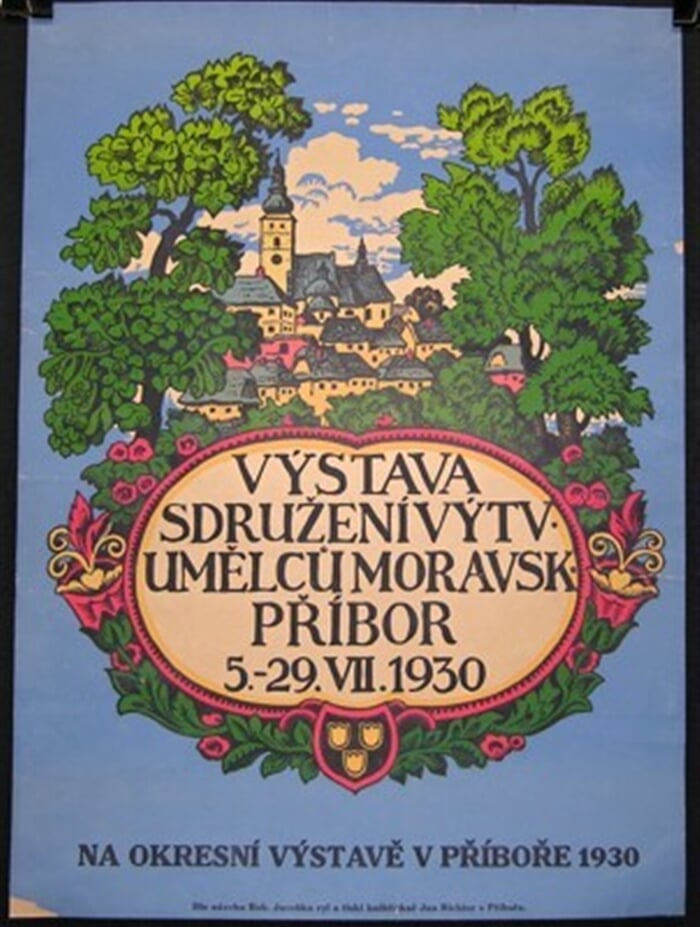 Výstava SVUM. Příbor 15.-29. VII. 1930