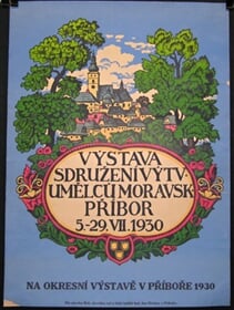 Výstava SVUM. Příbor 15.-29. VII. 1930