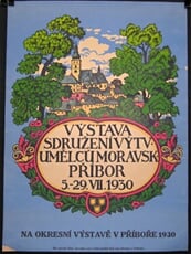 Výstava SVUM. Příbor 15.-29. VII. 1930