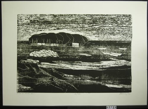 Jezero ve střední Asii