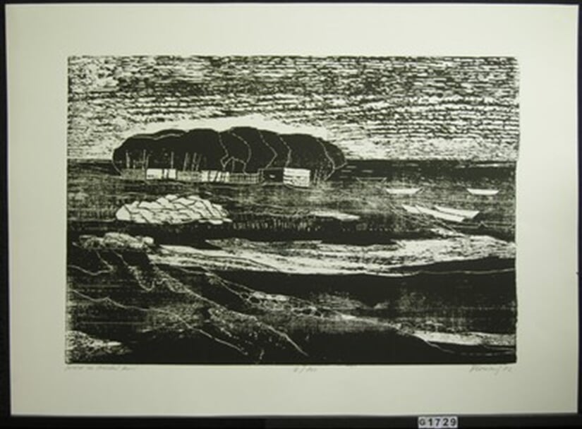 Jezero ve střední Asii