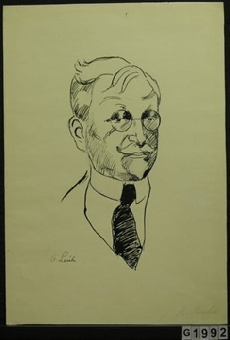 Soubor ilustrací ke knize 'Moravský kumšt v košili' - Alfons Mucha